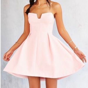 Keepsake the label pink formal dress nwt